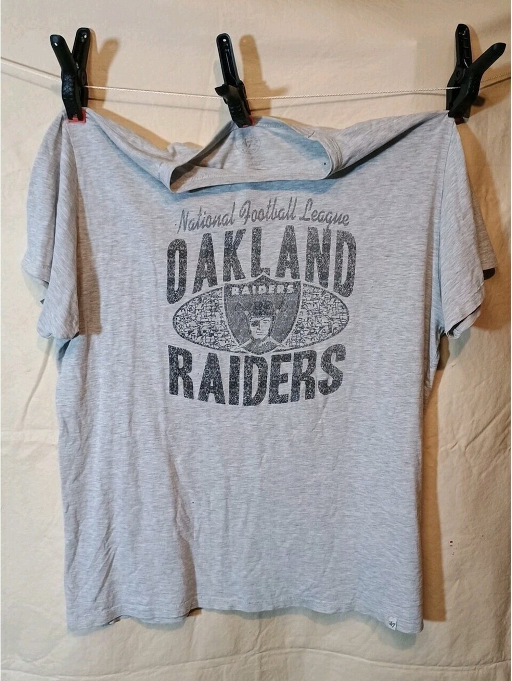 Vintage 1990s Oakland Raiders T-Shirt X-Large National Football League RARE MENS